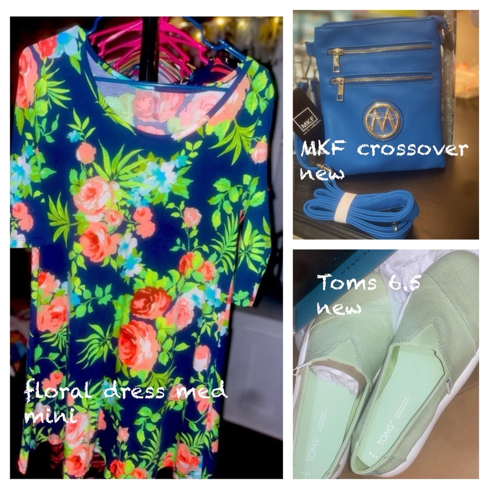 Dress/shoes/purse bundle